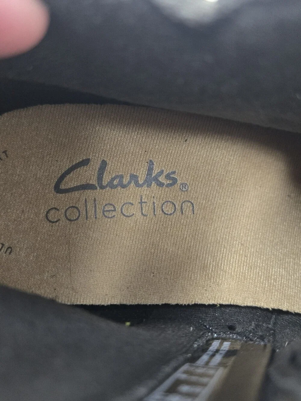 Clarks Slip on Pointed Toe Block Heel Ankle Bootie Women's Size 6M